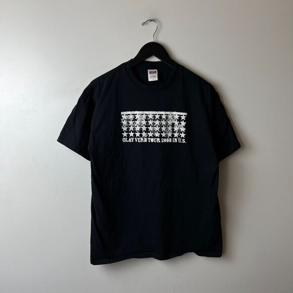 2008 Vintage Y2K Glay Verb Tour T Shirt Adult Black Large L Japanese Rock Band - Picture 11 of 16
